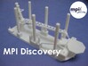 WTIV MPI Discovery (1:1200) 3d printed White, Strong Flexible Material
