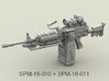 1/16 SPM-16-010 m249 MK48mod0 7,62mm machine gun 3d printed 