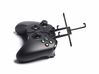 Controller mount for Xbox One & Alcatel Pixi 3 (3. 3d printed Without phone - A Samsung Galaxy S3 and a black Xbox One controller