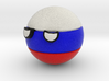 Countryballs Russia 3d printed Countryballs Russia - Full Color Sandstone