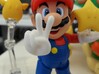 Victory (Bent) Hands for S.H. Figuarts Mario / Lui 3d printed 
