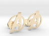  Avengers Cufflinks 3d printed 