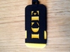 Emergency Contact Key Chain/Pendant Insert 3d printed 