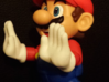 Stop Hands for S.H. Figuarts Mario / Luigi 3d printed 