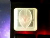 Topre Alien Keycap 3d printed 