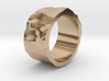 Stone age ring - size 6 US 3d printed 