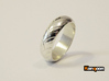 Victor F. - Ring 3d printed Victor F. - Ring - US 11 Polished Silver printed