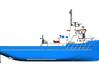 MV Anticosti, Superstructure (1:200, RC Ship) 3d printed 3D model of overall model of MV Anticosti
