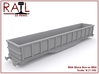N Scale MVA Stone Box 3d printed Render of the MVA Model