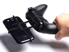 Controller mount for Xbox One & Asus Zenfone Zoom  3d printed In hand - A Samsung Galaxy S3 and a black Xbox One controller