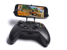 Controller mount for Xbox One & HTC One M8s 3d printed Front View - A Samsung Galaxy S3 and a black Xbox One controller