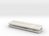 Apple IIgs - 1:3 Scale Keyboard And Mouse 3d printed 