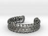Skeletonized Voronoi Bracelet 3d printed 
