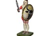  hoplite greek warrior already colored  3d printed 