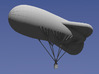 1/144 Caquot Type M Observation Balloon 3d printed Blender Model