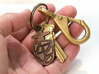 Doctor Who TARDIS Key Pendant Necklace/Key Charm 3d printed TARDIS key 
