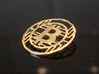 Bitcoin Pin - 20mm 3d printed 