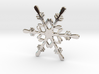 Snowflake - Christmas Tree Ornament (Bauble) 3d printed 