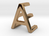 AE EA - Two way letter pendant 3d printed 