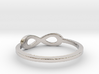 infinity ring Ring Size 7 3d printed 
