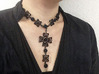 Gothic Cross Necklace Ⅱ 3d printed 