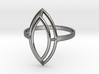 Marquise Simple Wire Ring - US Size 09 3d printed 