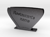 Carry Handkerchiefs with name of Restaurant  3d printed 