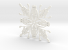 Doctor Who: Eleventh Doctor Snowflake 3d printed 