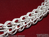 Full-Persian Chainmail Necklace 3d printed 