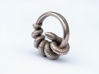 Reverse Snake Ring 3d printed Stainless Steel
