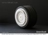 Vortex Designer Wheel Cover 56mm 3d printed 