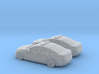 1/160 2X Holden Commodore Australian Police 3d printed 