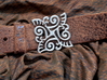 Ornate Belt Buckle  3d printed 