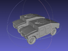 1/144 Humvee Slantback (Dual Pack) 3d printed 