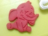 Cookie Cutter - Animal - Elephant 3d printed 