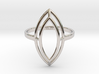 Marquise Simple Wire Ring - US Size 08 3d printed 