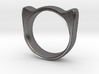 Meow ring 17mm 3d printed 