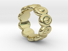 Elliptic Ring 15 - Italian Size 15 3d printed 