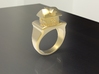 Cute House Ring 3d printed 