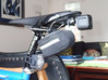 Cateye to GoPro-style adaptor mount 3d printed Prototype with HERO4 Session camera mounted to Fizik saddle