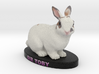 Custom Rabbit Figurine - Toby 3d printed 
