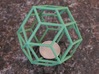 Rhombic Triacontahedron (100 cc) 3d printed 