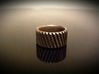 Gear Cog Fashion Ring Size 8 3d printed 
