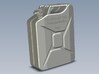 1/16 scale WWII Wehrmacht 20 lt fuel canister x 1 3d printed 
