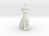 Cat In Witches Hat 3d printed 