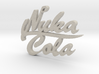 Nuka Cola Text Pendant 3d printed 