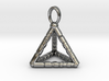 TETRAHEDRON (stage one) pendant 3d printed 