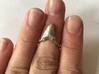Shark Tooth Pinky Ring 3d printed 