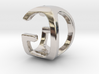 Two way letter pendant - GO OG 3d printed 