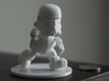 StormTroopa (Stormtrooper + Koopa Troopa Statue) 3d printed 